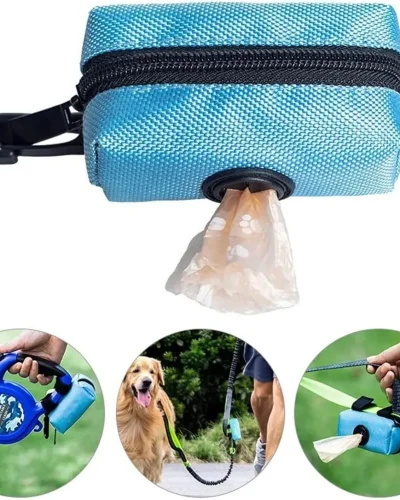 Dog Poops Bags Holder Pet Bags Dispenser Container for Dog Bags Dispenser for Dog Poop Collector GQJ02
