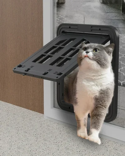 Dog Screen Door Large Dogs Pet Supplies Magnetic Insect Screen Door for Dog Magnetic Screen Automatic Closing Doors