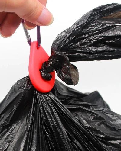 Dog Poop Bags Dispenser Dog Products Dog Poop Bag Holder Pet Garbage Bag Clip Hands-free Clip Dog Cleaning Supplies
