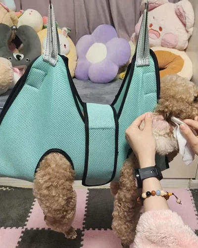 Pet Grooming Hammock Cat Dog Nail Clipper Fixer Teddy Hook Type Feeding Anti-scratch Artifact Cat Hammock