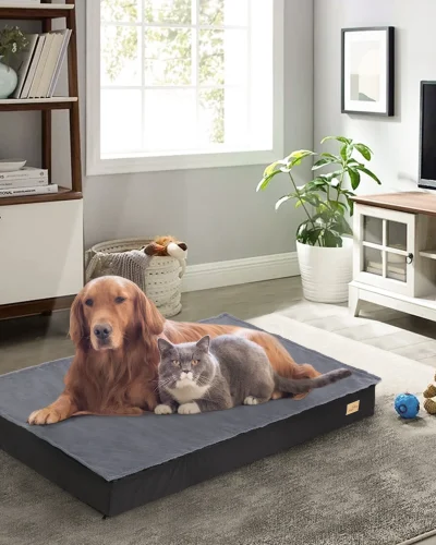 Washable Dog Beds for Large Dogs Comfortable Orthopedic Dog Bed Sponge Foam Pet Bedding Dog Crate Bed
